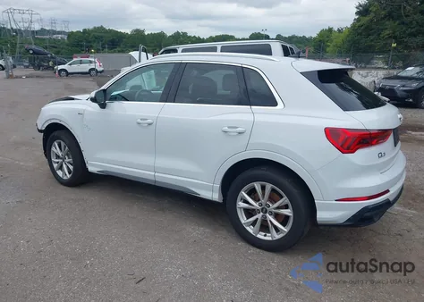 2021 Audi Q3 Premium 45 Tfsi S Line Quattro Tiptronic из США, поврежденный, VIN WA1DECF32M1038247